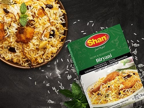 ادویه بریانی مصالحه پاکستانی شان Shan اصل 50 گرمی