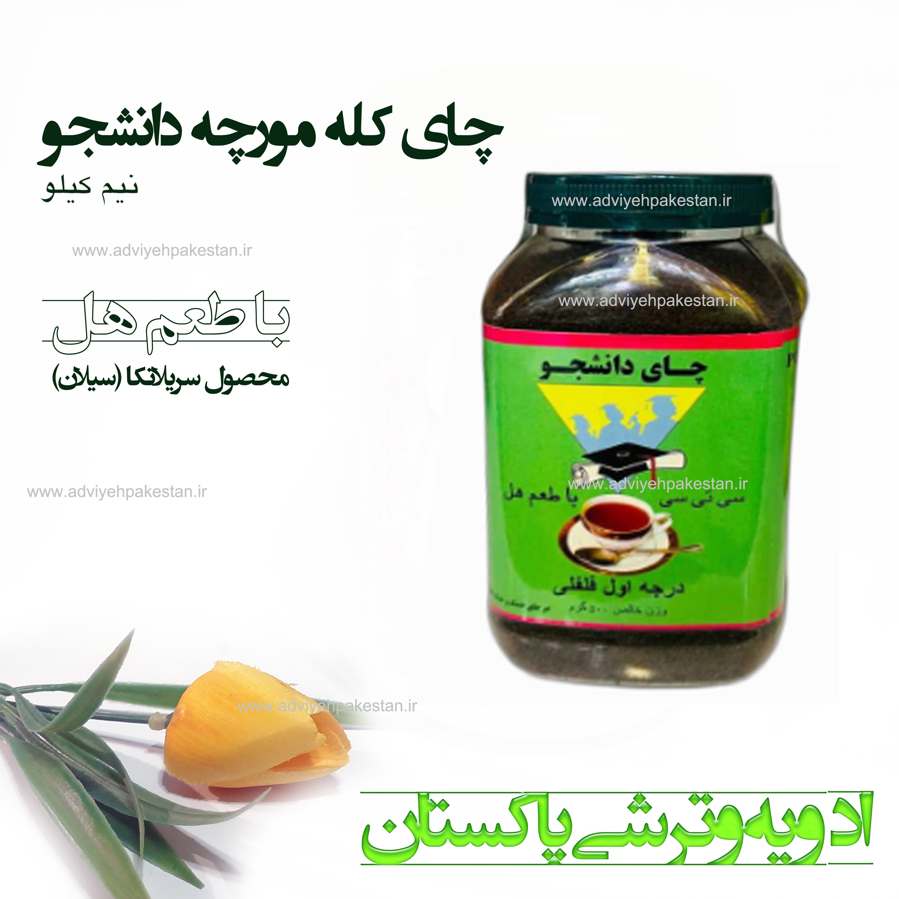 چای دانشجو کله مورچه هلدار سیلان ۵۰۰ گرم خالص